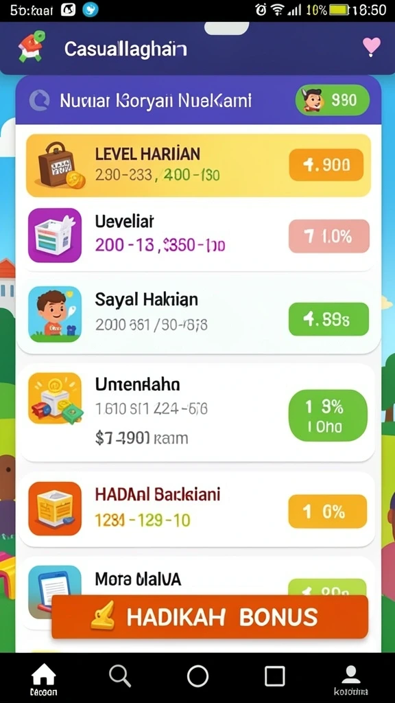 Level baru yang menantang untuk dimainkan.