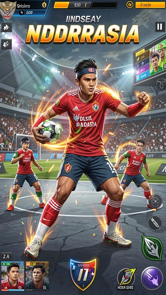 Karakter unik yang dapat disesuaikan.