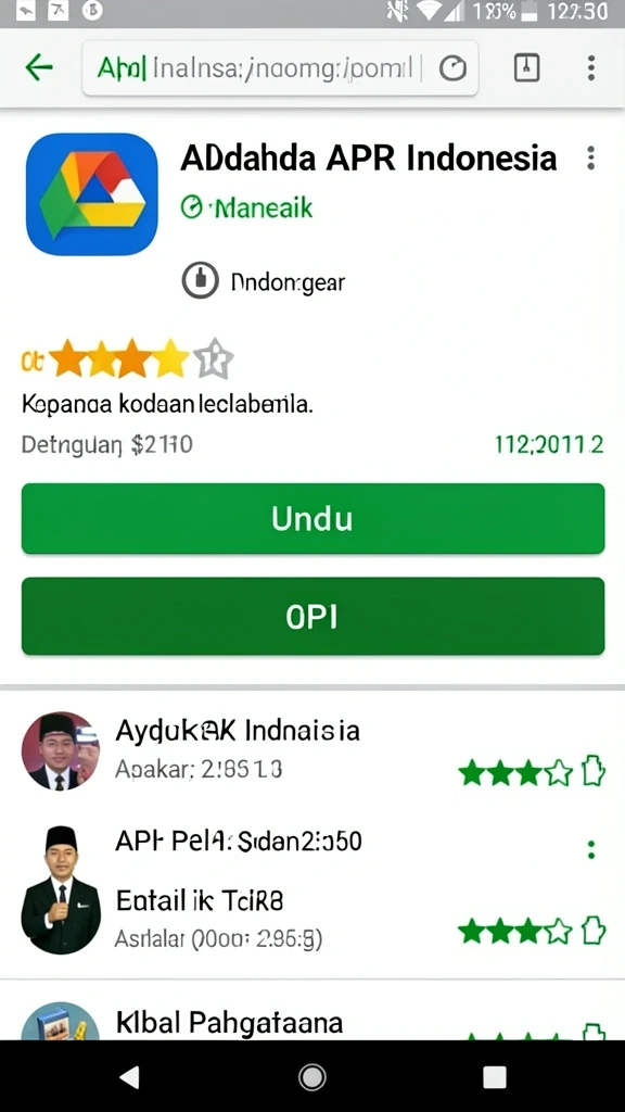 Tampilan antarmuka yang sederhana dan menarik.