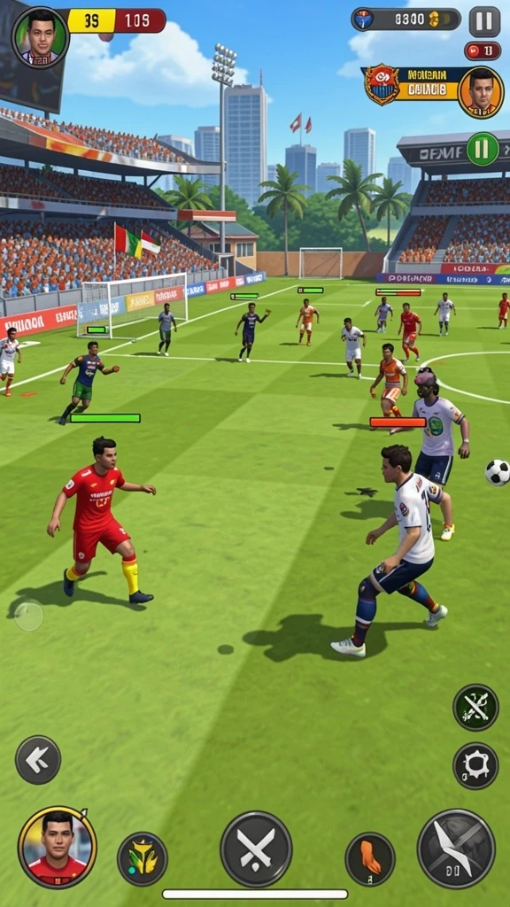 Level yang bervariasi dan menantang setiap kali bermain.