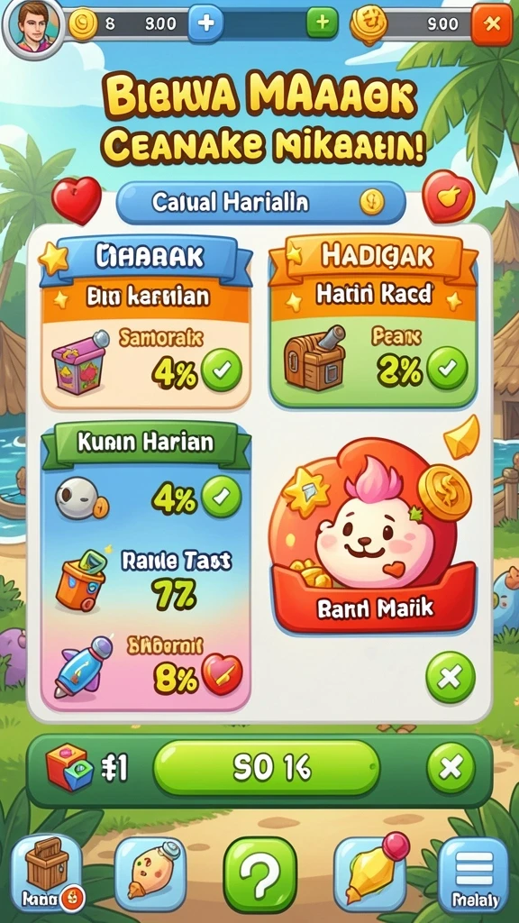 Tampilan antarmuka yang bersih dan intuitif.