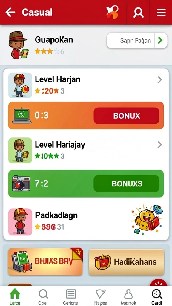 Berbagai pilihan permainan slot dengan tema menarik.