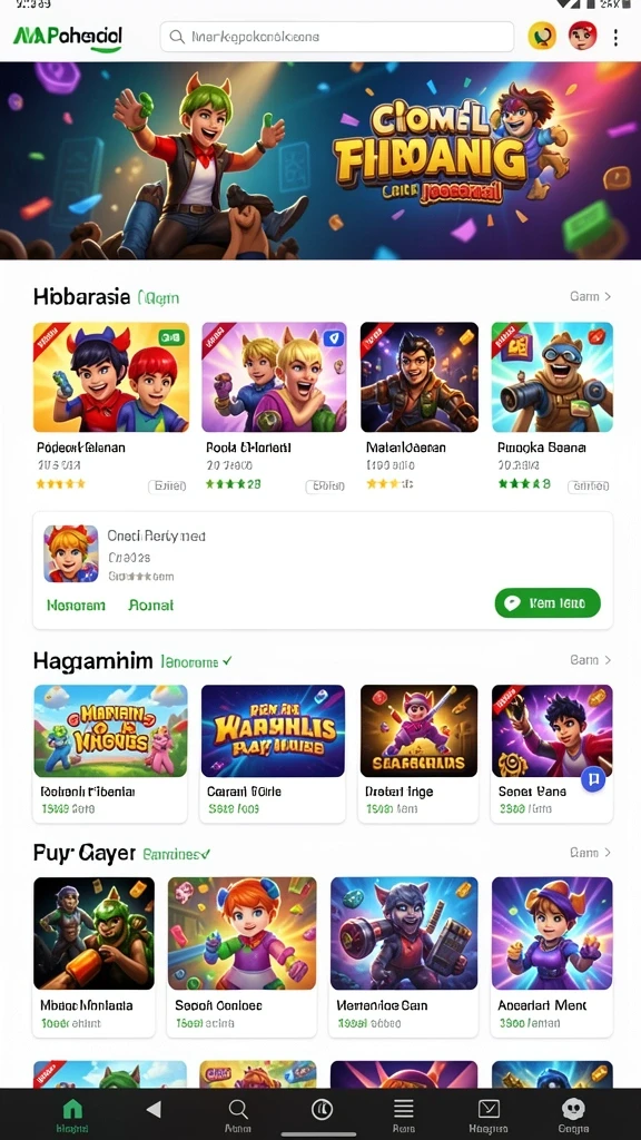 Karakter unik yang bisa kamu pilih.