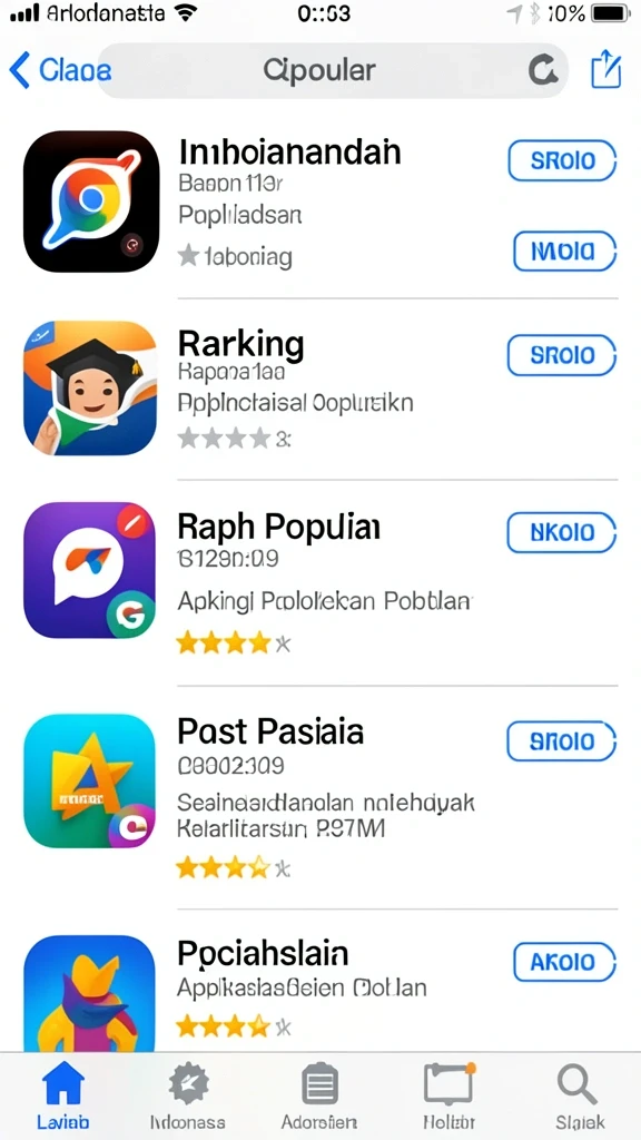 Tampilan antarmuka yang menarik dan user-friendly.