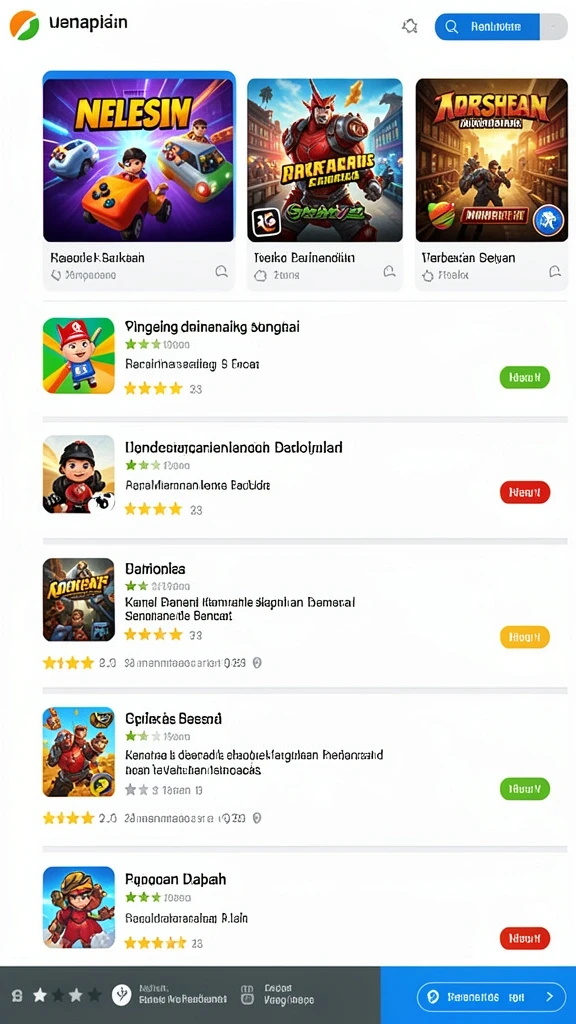 Momen seru saat berkompetisi di leaderboard global.