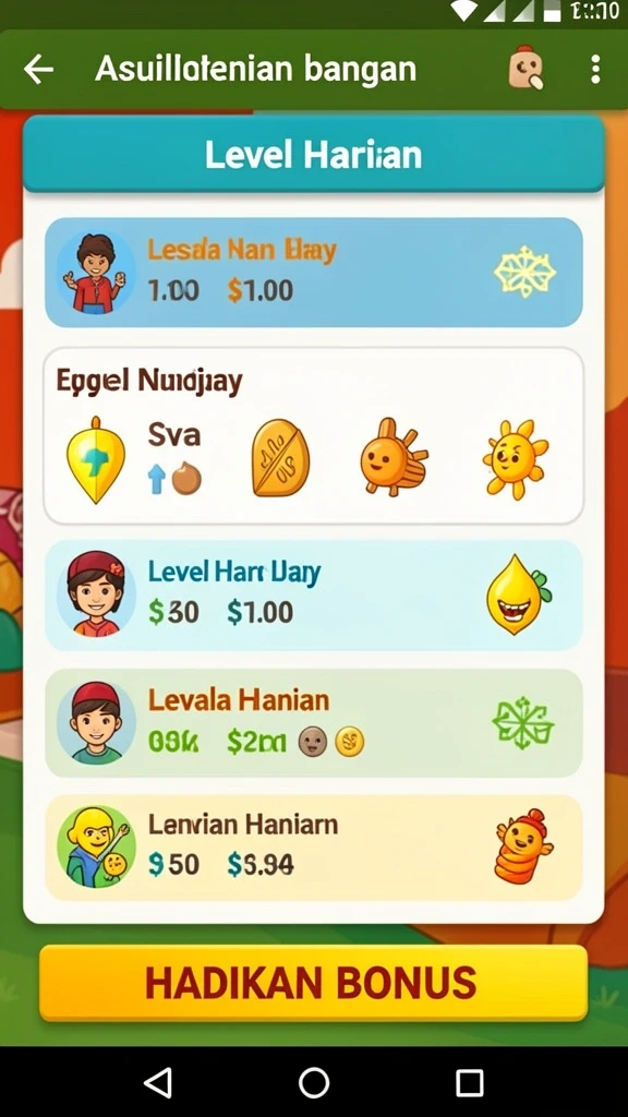 Beragam karakter dengan kemampuan unik yang dapat dipilih.