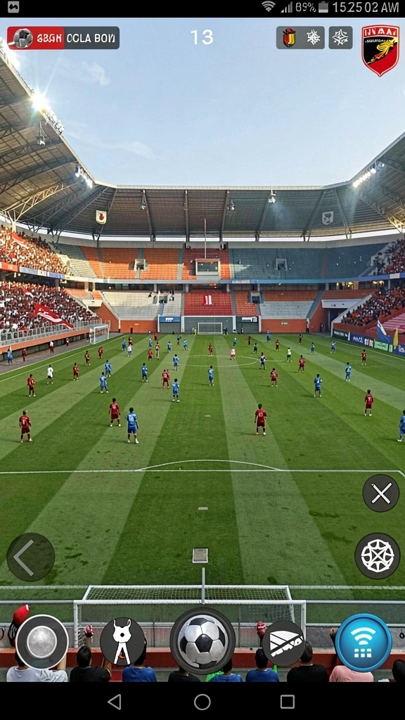 Screenshot mode multiplayer yang penuh aksi.