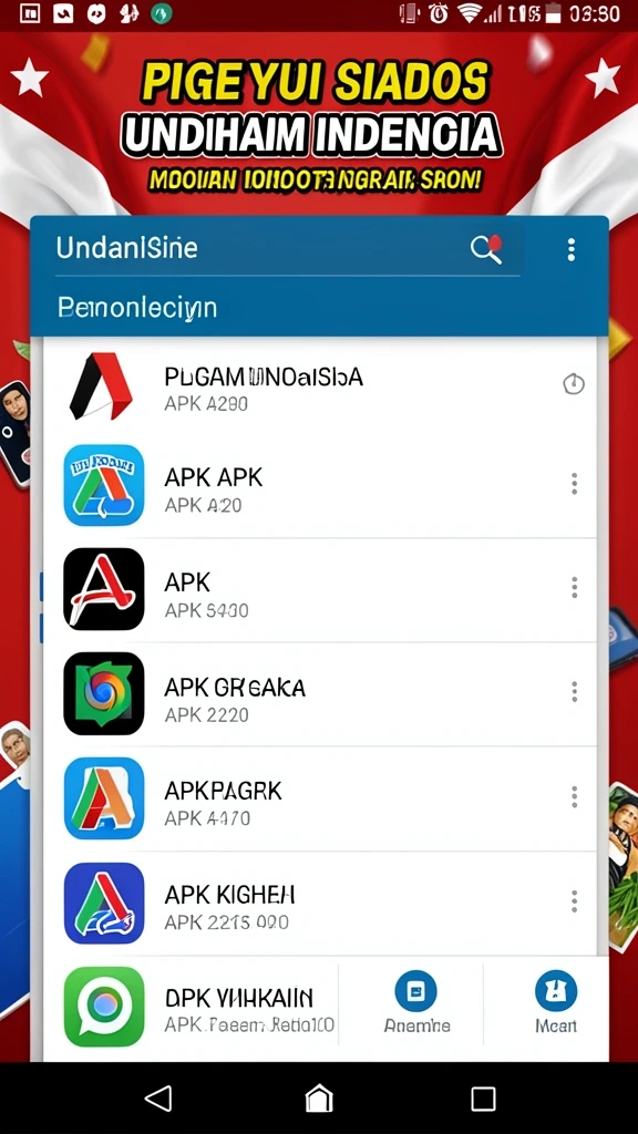 Screenshot fitur kompetisi antar pemain dengan tampilan leaderboard.