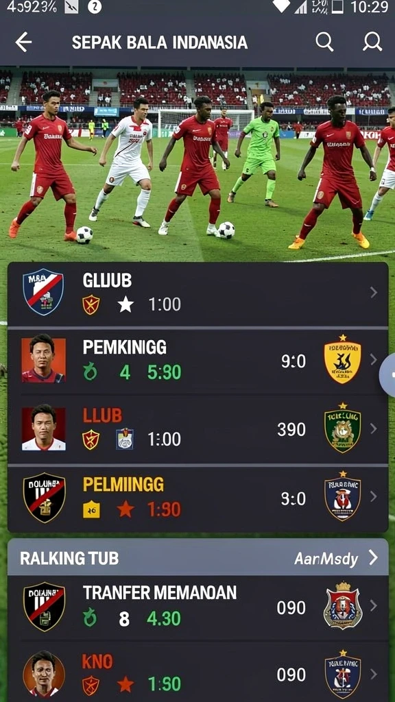 Fitur leaderboard untuk kompetisi yang sehat.