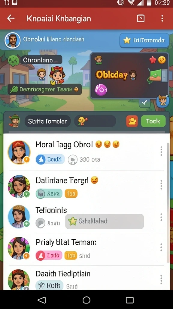 Level permainan yang bervariasi dan menantang.
