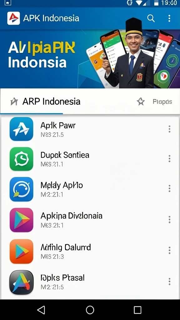 Screenshot aplikasi menampilkan antarmuka pengguna yang mudah dinavigasi.