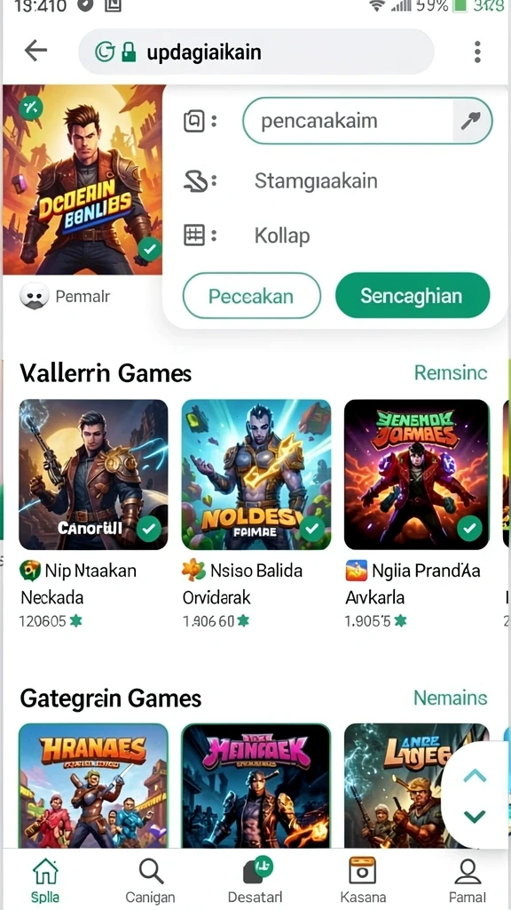 Grafis yang memukau di tiap level permainan.