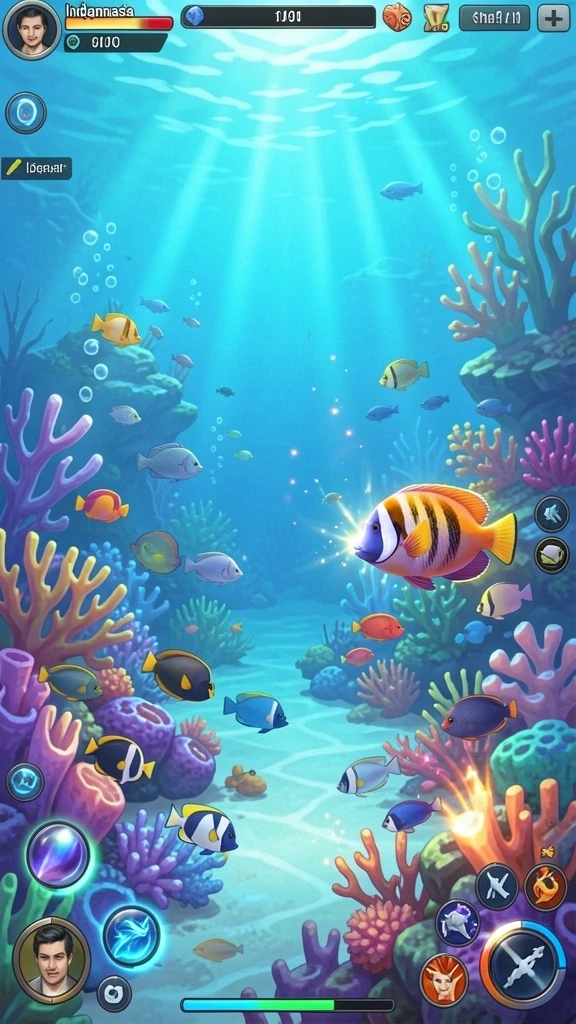 Screenshot menunjukkan fitur multiplayer yang interaktif.