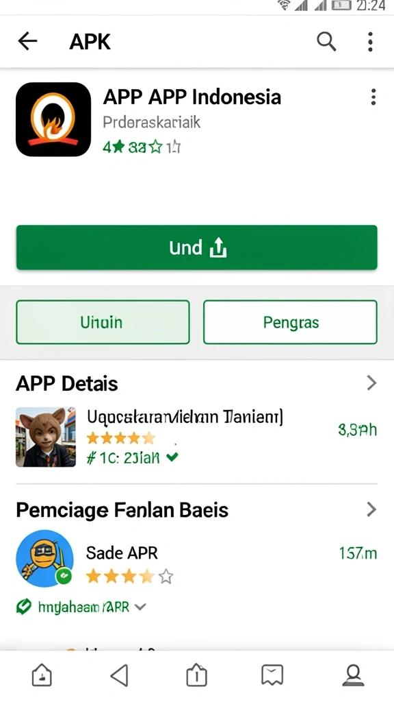 Screenshot menunjukkan berbagai tema slot yang tersedia dalam game.