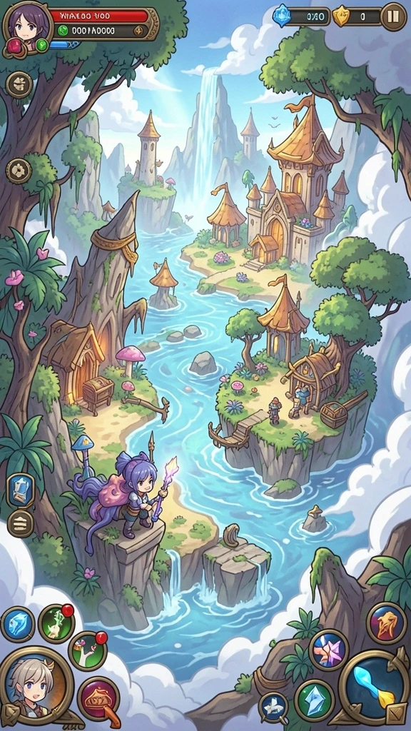 Gameplay seru dengan berbagai pilihan permainan.