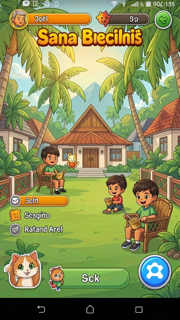 Tantangan level baru yang menambah keseruan permainan.