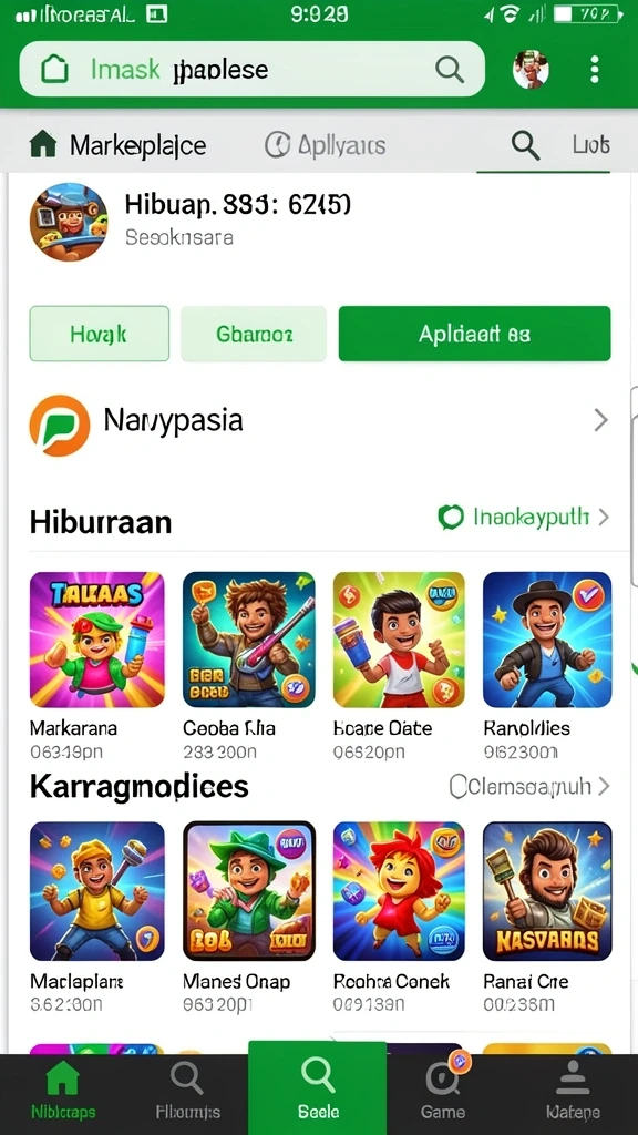 Tampilan grafis yang memukau dan penuh warna.