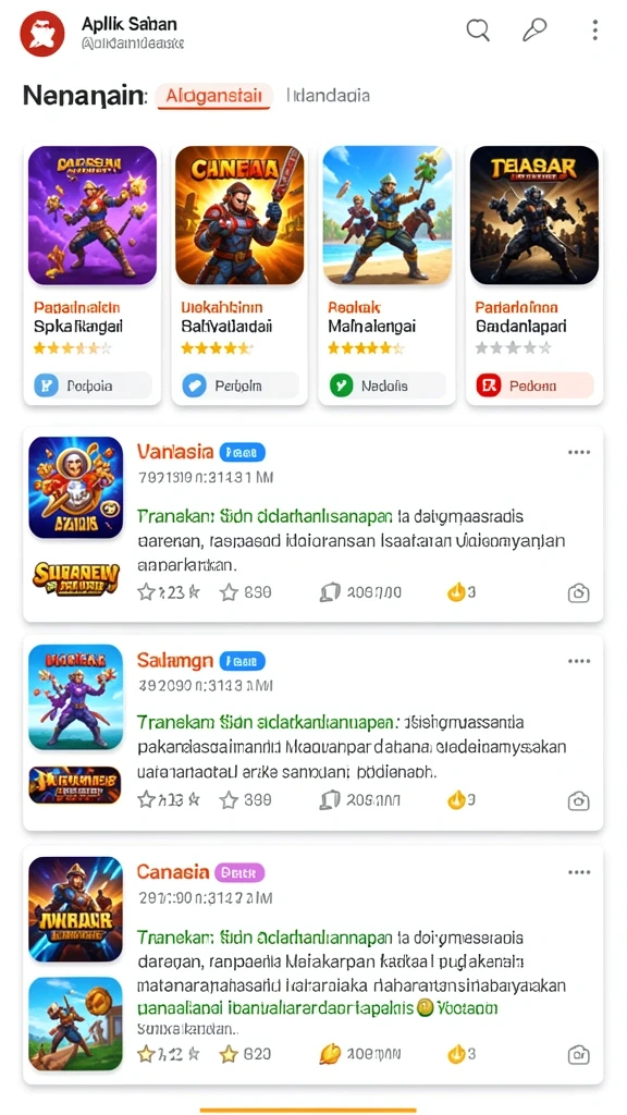 Gameplay yang seru dengan tantangan menarik.