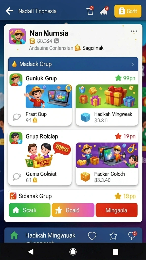 Momen epik saat menyelesaikan misi sulit.