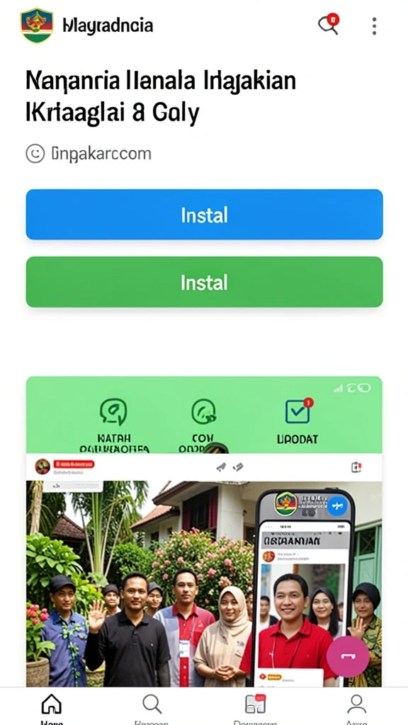 Karakter-karakter lucu dan unik yang bisa dimainkan.
