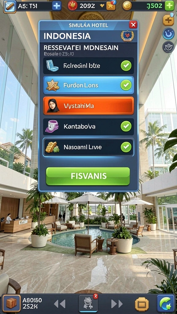 Tampilan antarmuka yang menarik dan user-friendly.