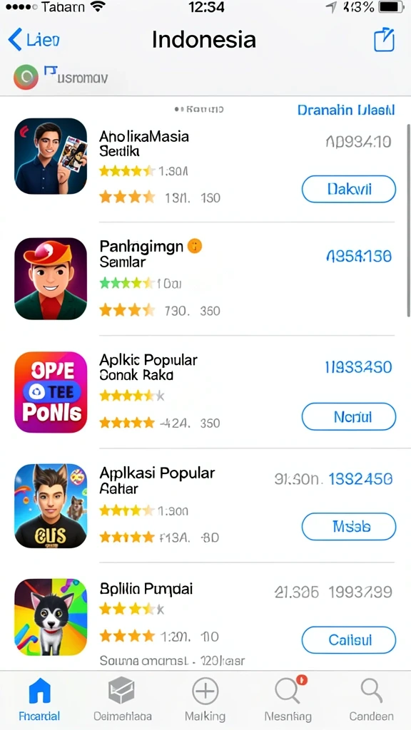 Tangkapan layar menampilkan grafik yang memukau.