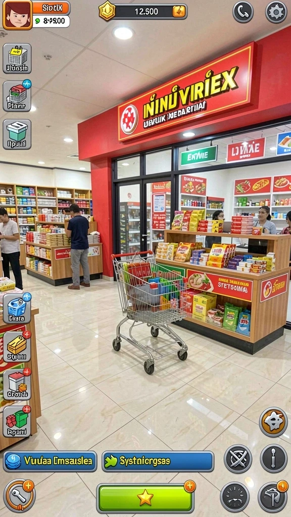Tampilan antarmuka yang menarik dan user-friendly.