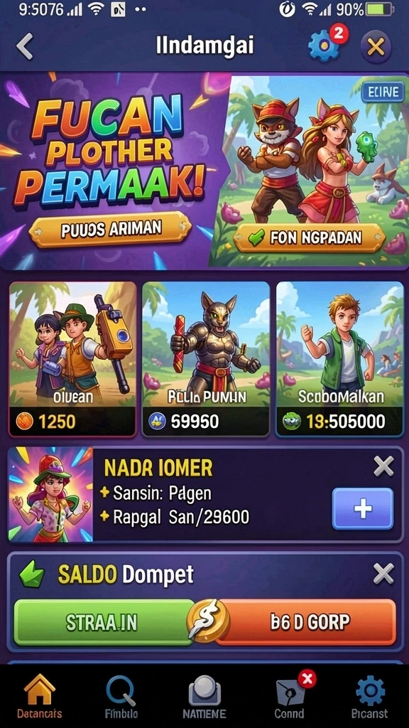 Mode turnamen yang penuh tantangan.