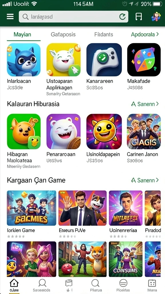 Keseruan bermain bersama teman-teman.
